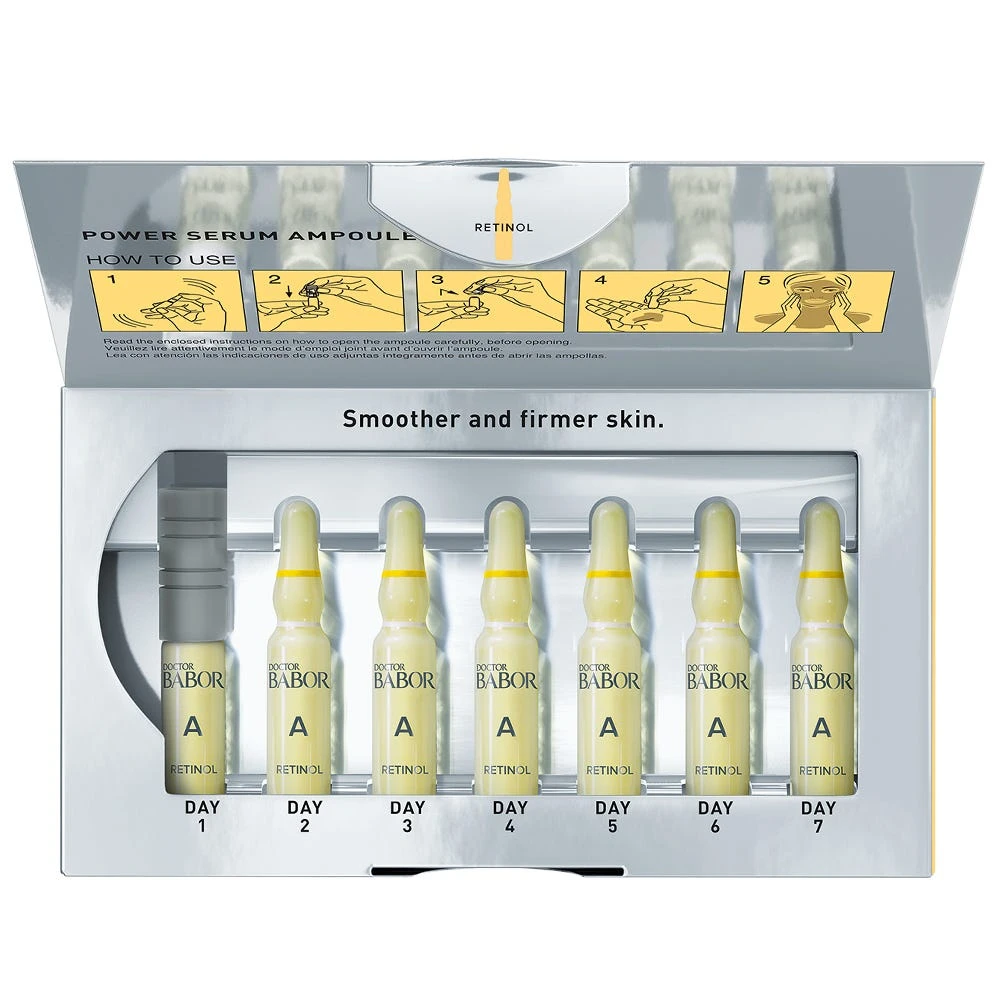 BABOR Doctor Power Serum Ampoules Retinol 0,3% 14 Ml 3 BABOR Doctor Power Serum Ampoules Retinol 0,3% 14 Ml – Bild 3