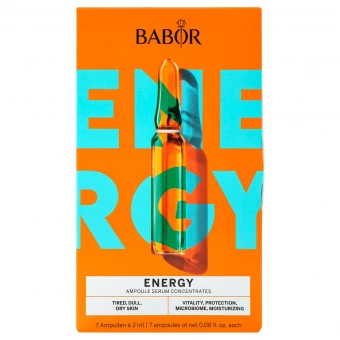BABOR AMPOULE CONCENTRATES Limited Edition ENERGY Ampoule Set 7 X 2 Ml Ampullen 1 BABOR AMPOULE CONCENTRATES Limited Edition ENERGY Ampoule Set 7 X 2 Ml Ampullen