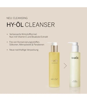 BABOR Cleansing HY-ÖL Cleanser Reinigungsöl 4 BABOR Cleansing HY-ÖL Cleanser Reinigungsöl – Bild 4